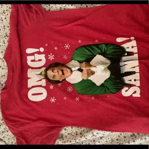oversized christmas tee